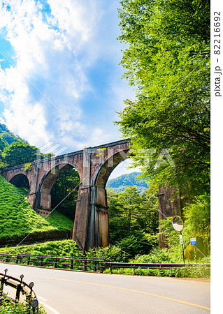 【群馬県　安中市】碓氷第三橋梁　めがね橋 82216692