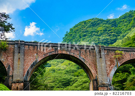 【群馬県 安中市】碓氷第三橋梁 めがね橋 【群馬県 安中市】碓氷第三橋梁 めがね橋 82216703
