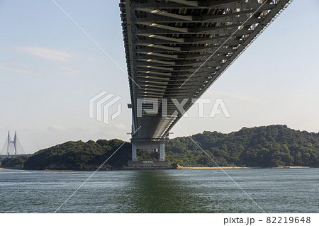 瀬戸大橋の下で 瀬戸大橋の下で 82219648