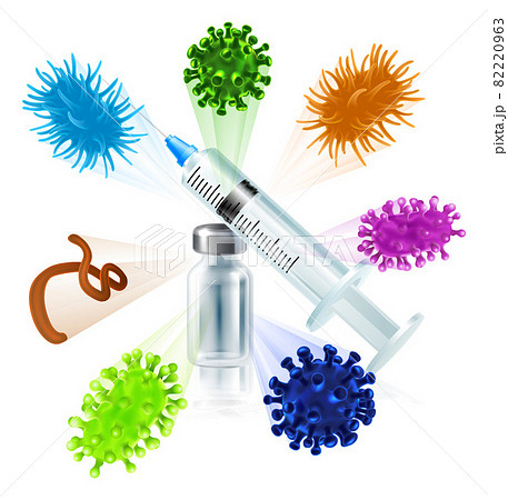 Injection Immunisation Vaccine Medical Concept 82220963