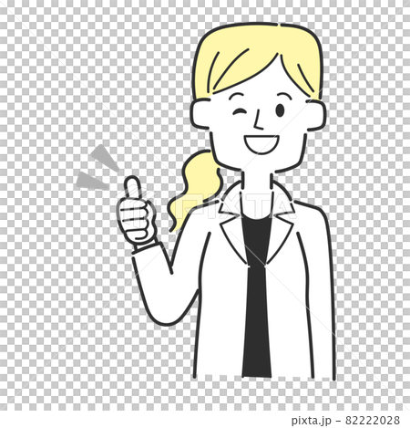Doctor doing thumbs up Doctor doing thumbs up 82222028