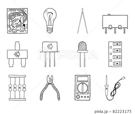 Soldering Icon Set 82223175