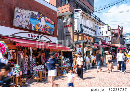 《長野県》旧軽井沢銀座・商店街 82223787