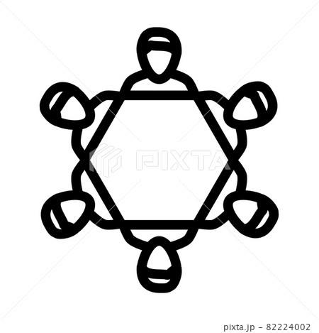 Conversation Table Icon Conversation Table Icon 82224002