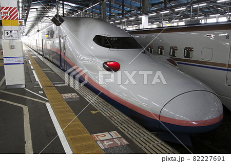 引退間際の上越新幹線E4系Maxとき（新潟駅） 82227691