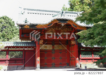 東叡山 寛永寺綱吉御霊廟勅額門 東京都台東区上野桜木一丁目　薬師如来　徳川将軍家の祈祷所菩提寺 82227897