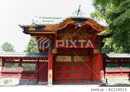 東叡山 寛永寺綱吉御霊廟勅額門 東京都台東区上野桜木一丁目　薬師如来　徳川将軍家の祈祷所菩提寺 82228023