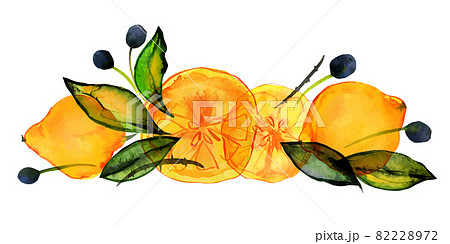 Lemons and olives bouquet 82228972