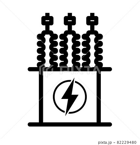 Electric Transformer Icon Electric Transformer Icon 82229480