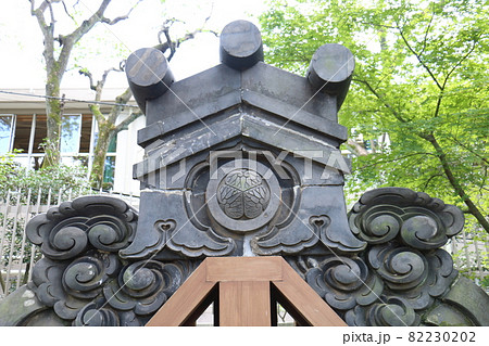 東叡山 寛永寺円頓院 根本中堂の鬼瓦　東京都台東区上野桜木一丁目　天海　徳川将軍家の祈祷所菩提寺 82230202