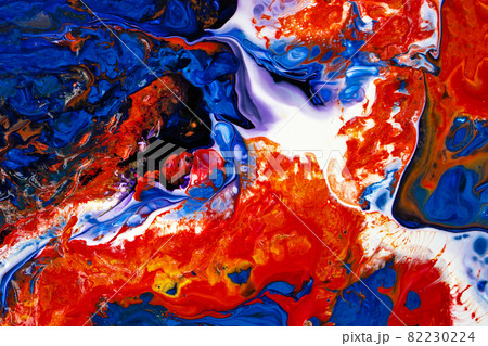 Fluid Art. Abstract Acrylic Pouring Fluid Art. Abstract Acrylic Pouring 82230224
