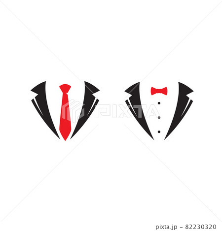 Tuxedo exclusive template vector icon 82230320
