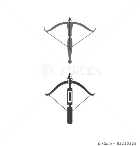 Crossbow Vector icon design illustration 82230328
