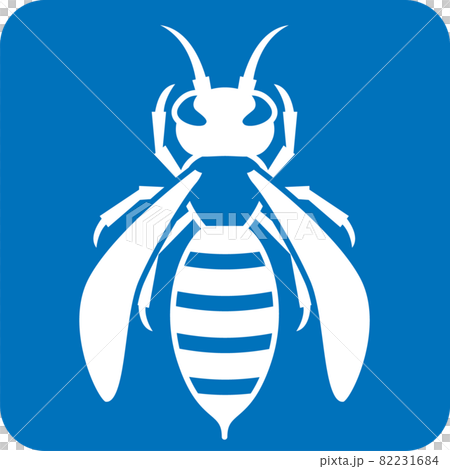 Wasp pictogram 82231684