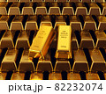 3d illustration of a gold bars. 82232074