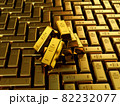 3d illustration of a gold bars. 82232077