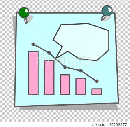 Paper illustration writing a graph that analyzed data Paper illustration writing a graph that analyzed data 82232877