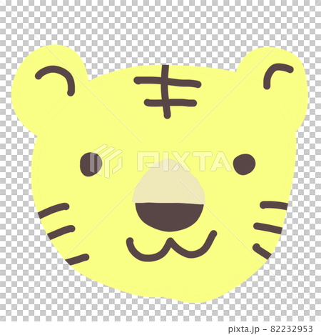 Cute smiling tiger Cute smiling tiger 82232953