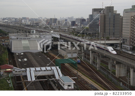 田端付近を行く、引退間際の上越新幹線E4系16両編成 82233950