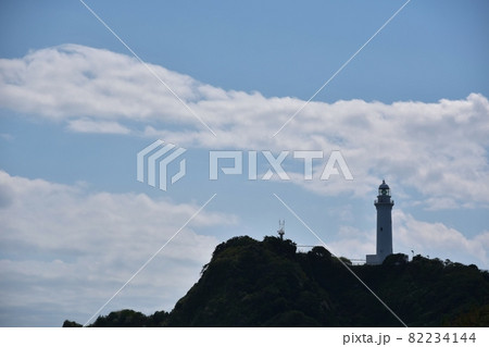晴天の塩屋埼灯台　福島 82234144