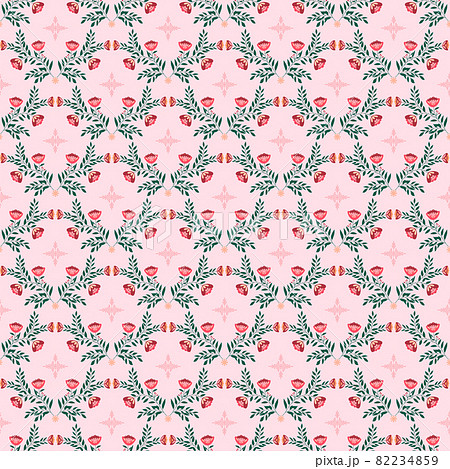 Beautiful Seamless Pattern with Flowers 82234859