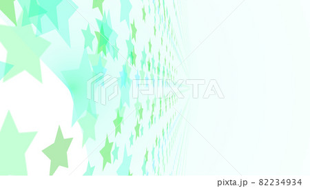 CGスター　多数の星形で構成された背景素材　光源あり 82234934