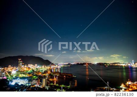 関門海峡の夜景 関門海峡の夜景 82236130
