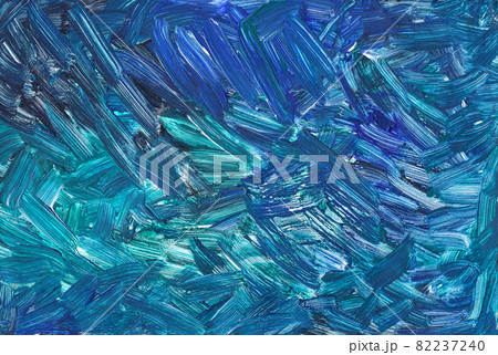 Blue and green acrylic paint brush stroke background. Texture acrylic painting Blue and green acrylic paint brush stroke background. Texture acrylic painting 82237240