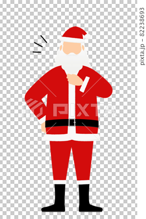 Confident and proud Santa Claus grandfather 82238693