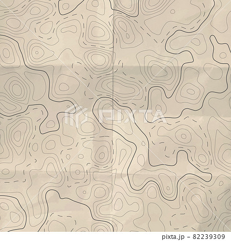 Vector abstract topographic line map. 82239309