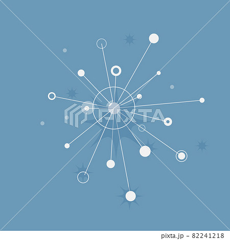 Connection science molecule background. Abstract vector network structure Connection science molecule background. Abstract vector network structure 82241218