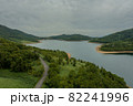 群馬県　野反湖　自然　ドローン　空撮　広告　素材　 SNS　日本　 82241996