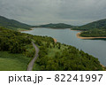 群馬県　野反湖　自然　ドローン　空撮　広告　素材　 SNS　日本　 82241997