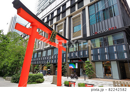 東京 日本橋室町の都市風景 福徳神社 東京 日本橋室町の都市風景 福徳神社 82242582