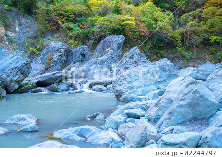 三波石峡　三波石　　　　 82244797