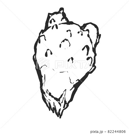 ほやの手描き筆絵風イラストのイラスト素材