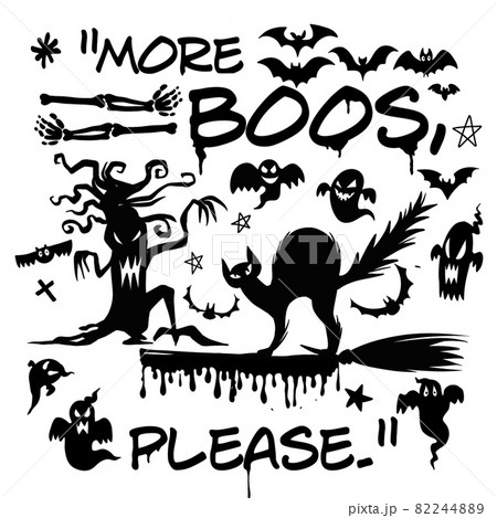 More Boos Please, Illustration, Cute hand drawn doodles More Boos Please, Illustration, Cute hand drawn doodles 82244889