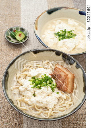 ゆし豆腐そばとゆし豆腐 82245694