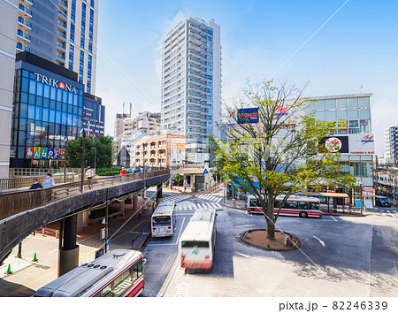 東京　三鷹駅南口　駅前周辺 82246339
