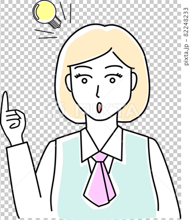 Working woman who came up with an idea Working woman who came up with an idea 82248233