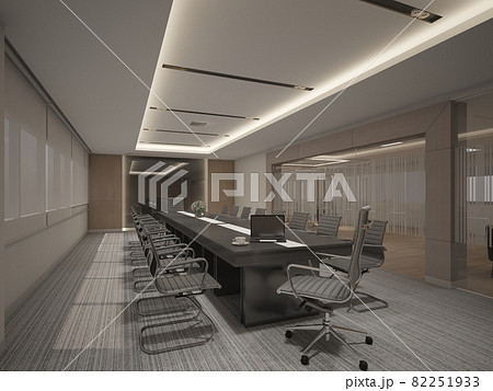 3d rendering of interior conference room 82251933
