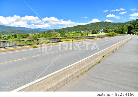 常盤大橋／千曲川より飯山市瑞穂方面を望む(長野県飯山市)【2021.9】 82254166