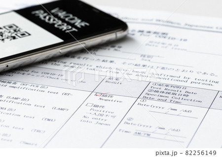 PCR検査陰性証明書を持って Go To ! PCR検査陰性証明書を持って Go To ! 82256149