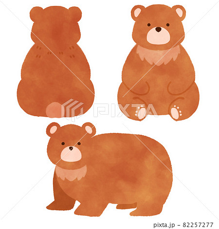 ヒグマ イラストのイラスト素材 [82257277] - PIXTA