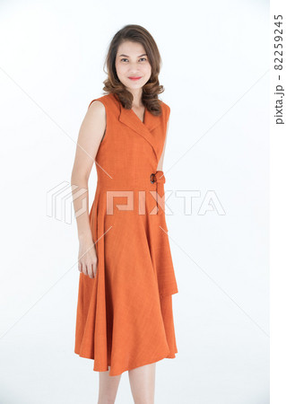 Portrait of middle aged woman 82259245