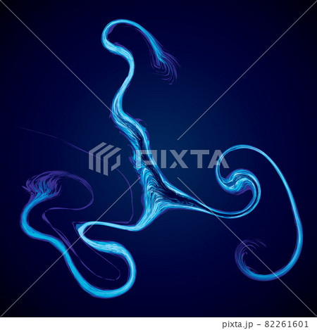Abstract background. Explosion. Vector drawing Abstract background. Explosion. Vector drawing 82261601