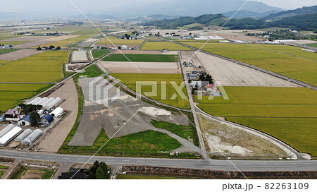 旭川十勝道路 富良野北道路 中富良野IC建設工事現場(2021年8月撮影) 旭川十勝道路 富良野北道路 中富良野IC建設工事現場(2021年8月撮影) 82263109