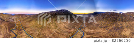 Aerial view of the Glenveagh National Park in County Donegal, Ireland Aerial view of the Glenveagh National Park in County Donegal, Ireland 82266256