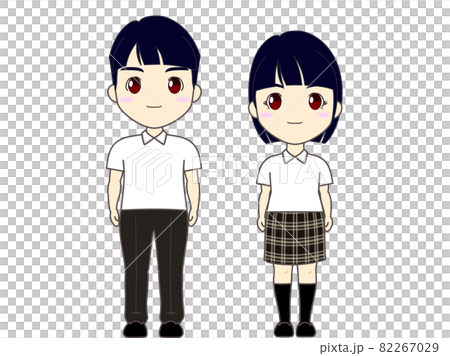 高校生の夏服　兵庫 82267029