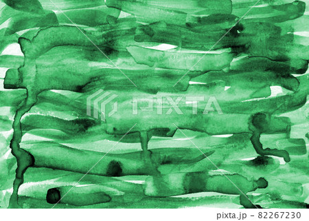 Abstract green watercolor on paper texture as background Abstract green watercolor on paper texture as background 82267230